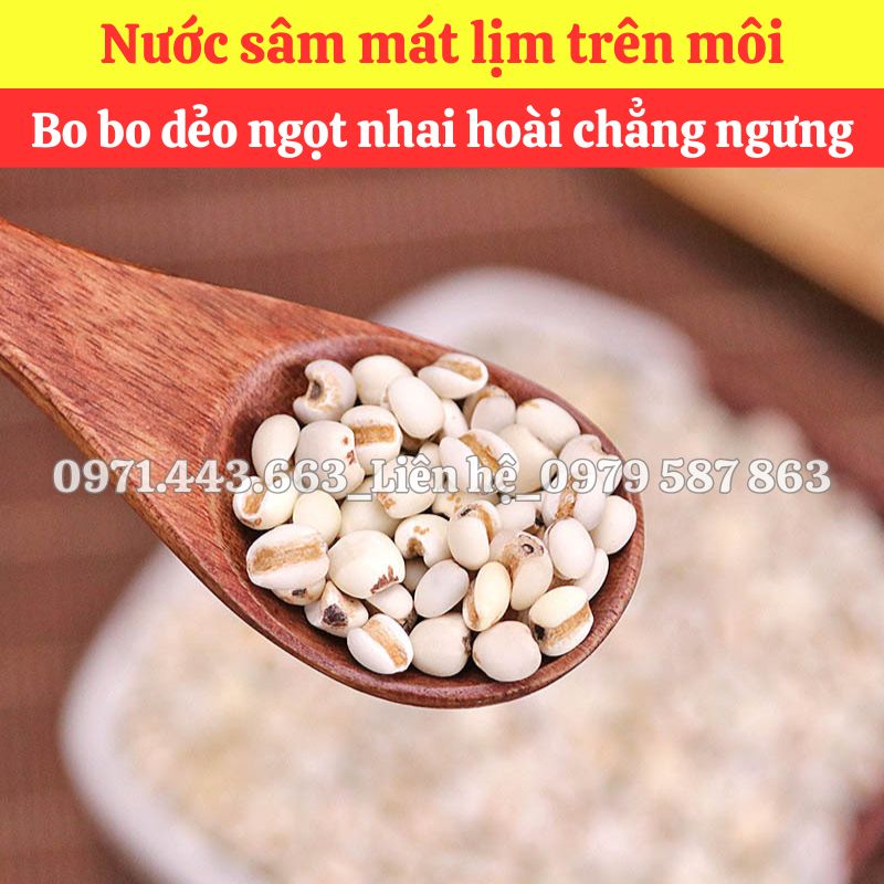 Mua sỉ bo bo nguyên liệu nấu sâm