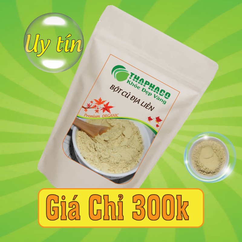 Bột củ địa liền bao nhiêu 1kg