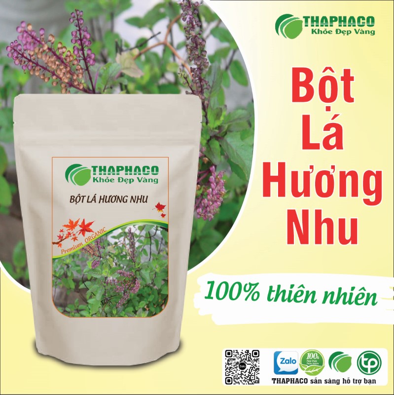 Mua 1kg bột lá hương nhu khô giá rẻ tại TP.HCM