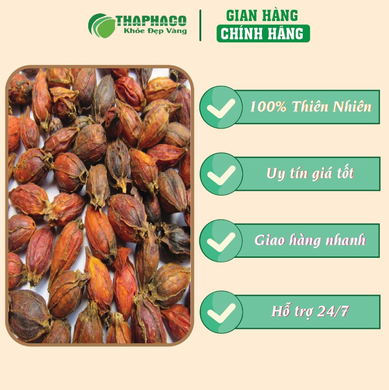 Địa chỉ bán lẻ túi 500g bột quả dành dành (chi tử) sấy khô giá rẻ tại TP.HCM