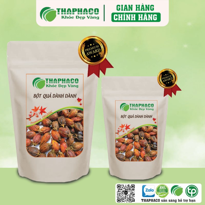 Mua bột quả dành dành (chi tử) sấy khô túi 500g giá rẻ tại TP.HCM