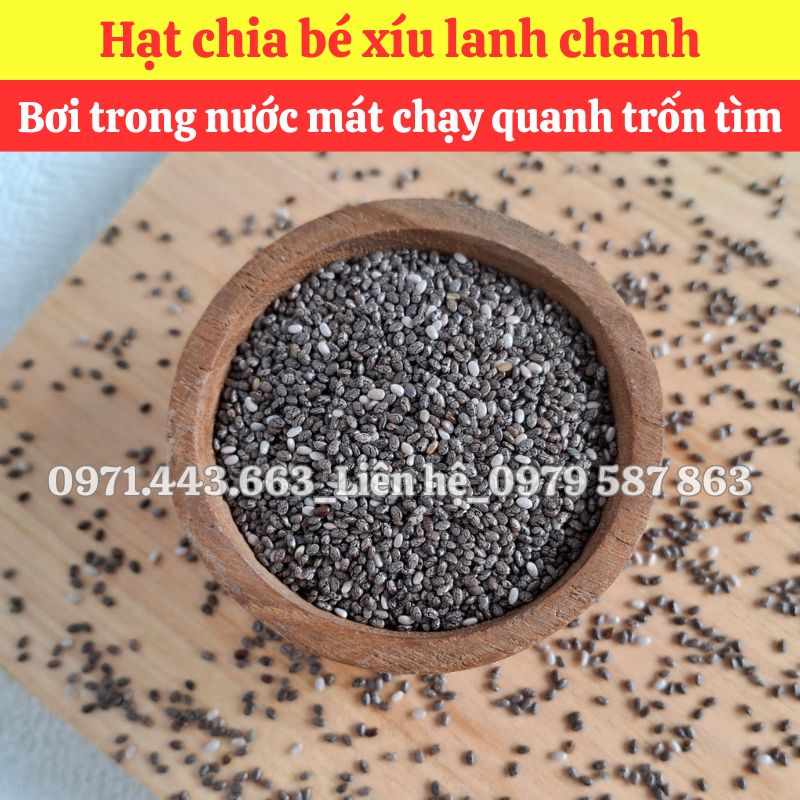Mua sỉ Hạt chia nguyên liệu nấu nước sâm tại TP.HCM