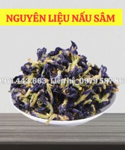 bảng giá mua sỉ hoa đậu biếc nguyên liệu nấu nước sâm tại tphcm