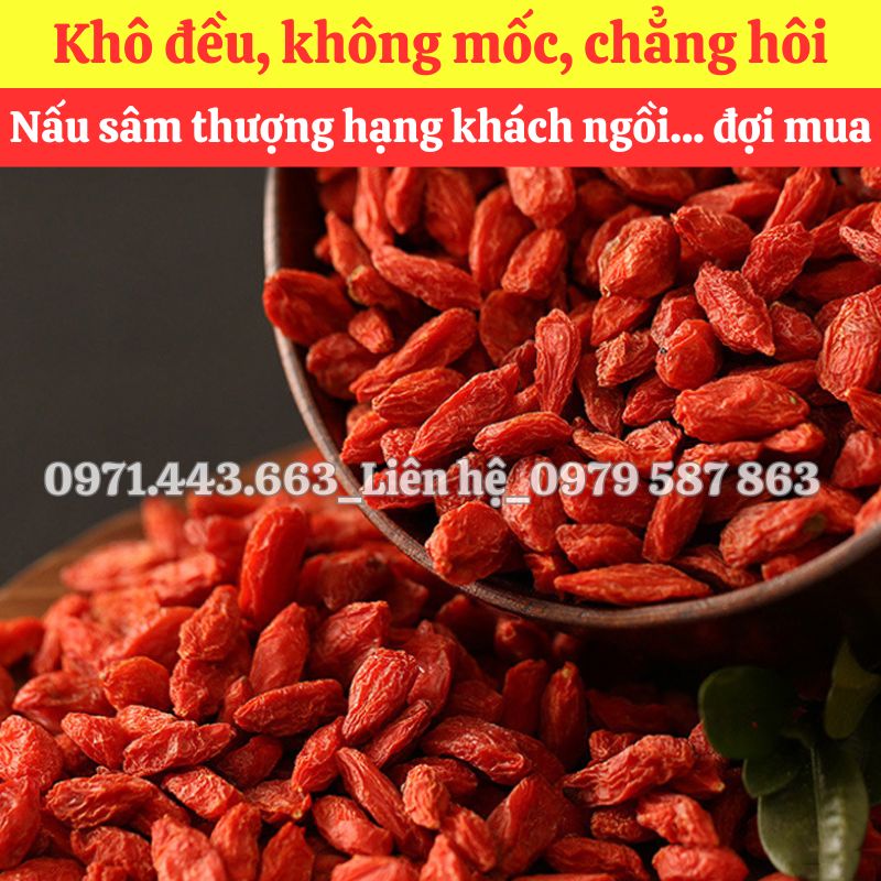 Gợi ý chỗ bán sỉ Kỷ tử nguyên liệu nấu nước sâm tại TP.HCM