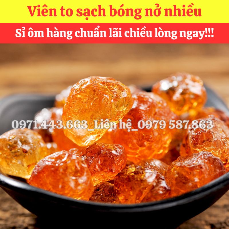 Nhựa đào nguyên liệu nấu sâm tại THAPHACO