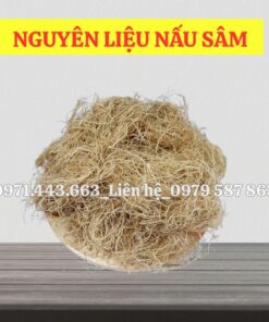 bảng giá sỉ rong câu chỉ vàng nguyên liệu nấu nước sâm 2026