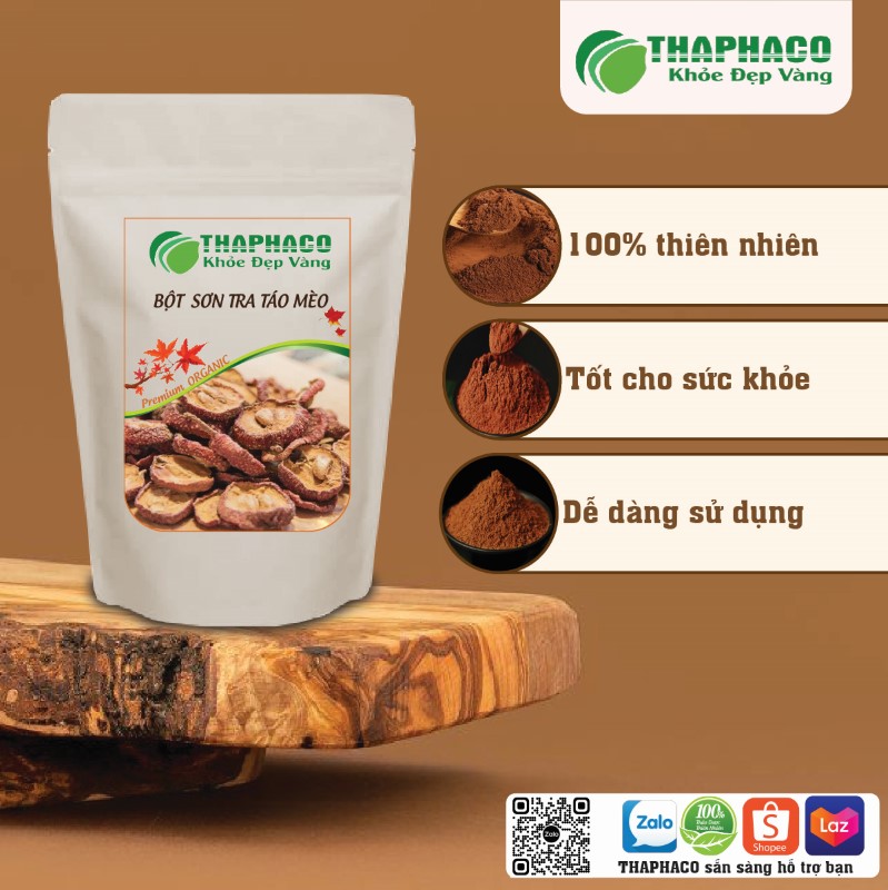 Mua 1kg bột sơn tra táo mèo khô giá rẻ tại TP.HCM