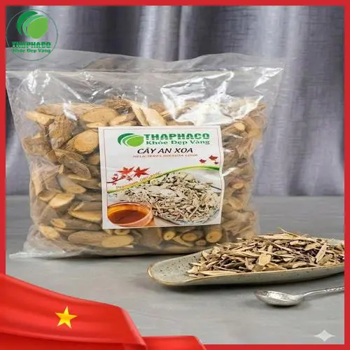 Hình ảnh cây an xoa khô đã được sơ chế