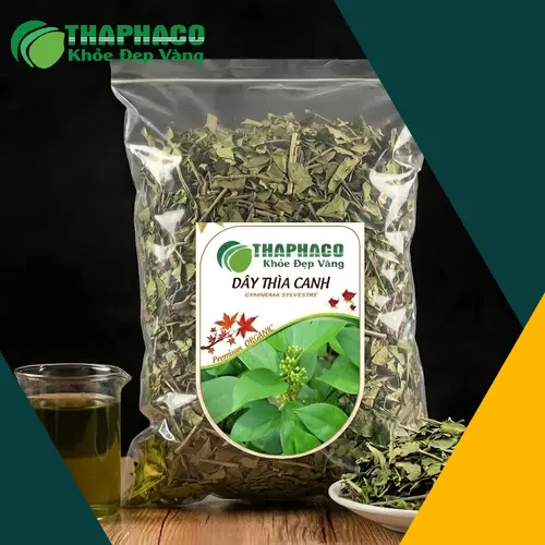 Hình ảnh lá dây thìa canh khô chất lượng cao của Thảo Dược THAPHACO