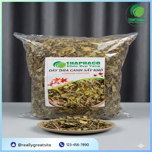 Pha trà Dây thìa canh đúng cách