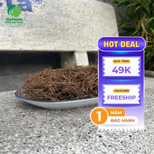 Sản phẩm dây tơ hồng Thảo Dược THAPHACO đóng gói 1kg uy tín, chất lượng