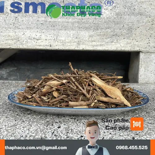 Sản phẩm Hương Nhu khô chất lượng cao từ THAPHACO