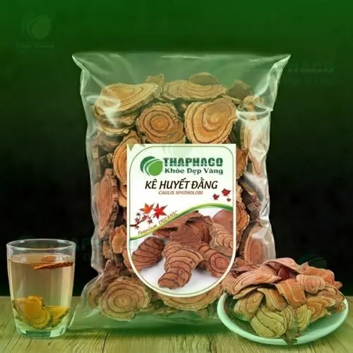 Kê Huyết Đằng khô nguyên miếng chất lượng cao từ THAPHACO
