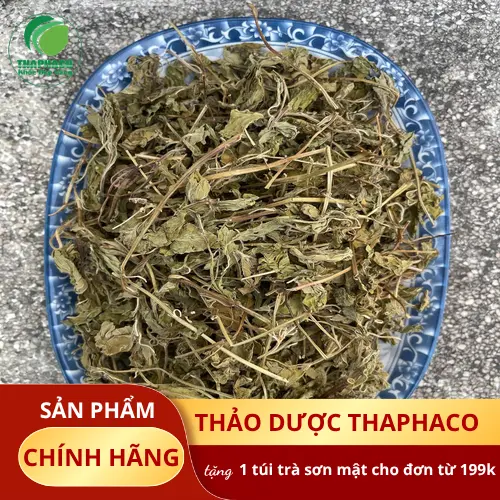 Trà lá bạc hà khô giúp hơi thở thơm mát