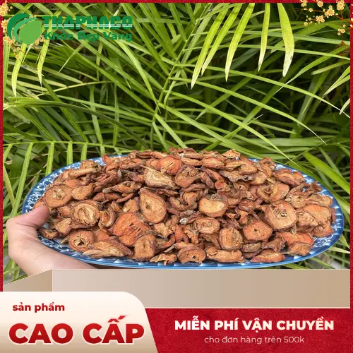 Cận cảnh các lát táo mèo khô tự nhiên nguyên chất