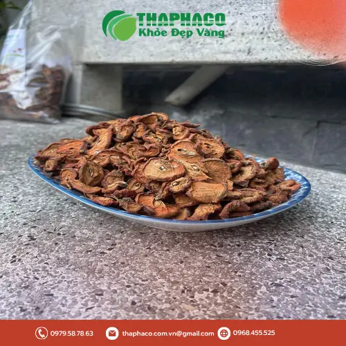Sản phẩm táo mèo sấy khô chất lượng cao từ Thảo Dược THAPHACO