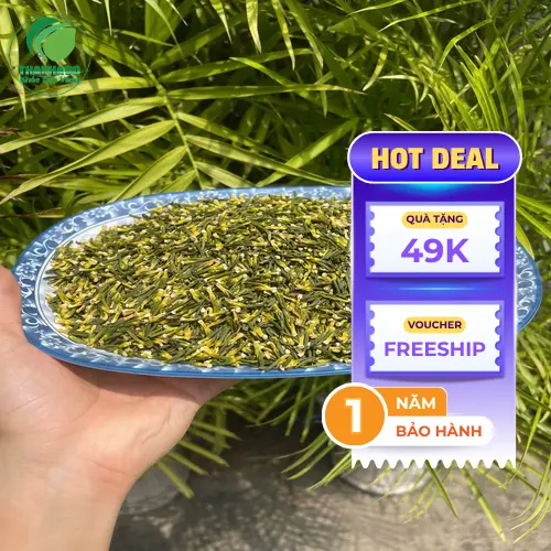 Tách trà tim sen thơm ngon an thần