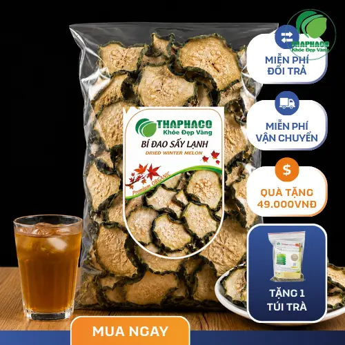 Bí đao sấy lạnh và công dụng tuyệt vời