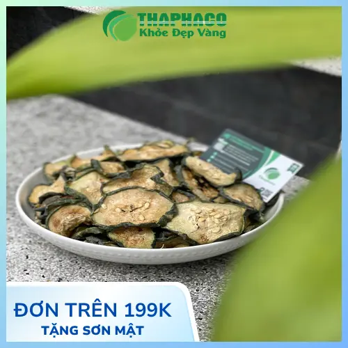 Hình ảnh các lát bí đao sấy lạnh khô ráo, tiện lợi khi sử dụng, giúp bảo toàn dưỡng chất tối đa.