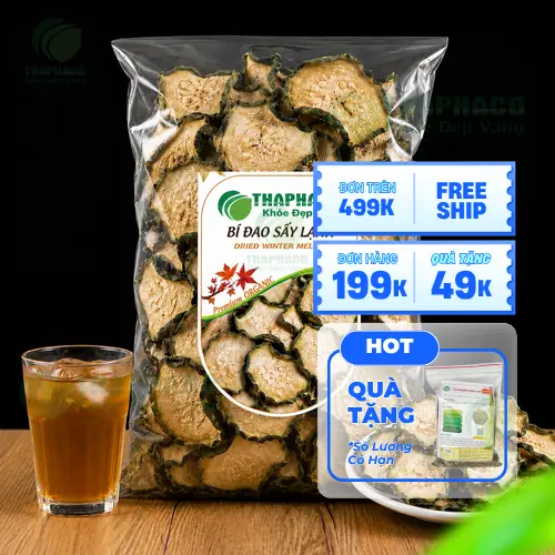 Bí đao sấy lạnh chất lượng tại THAPHACO