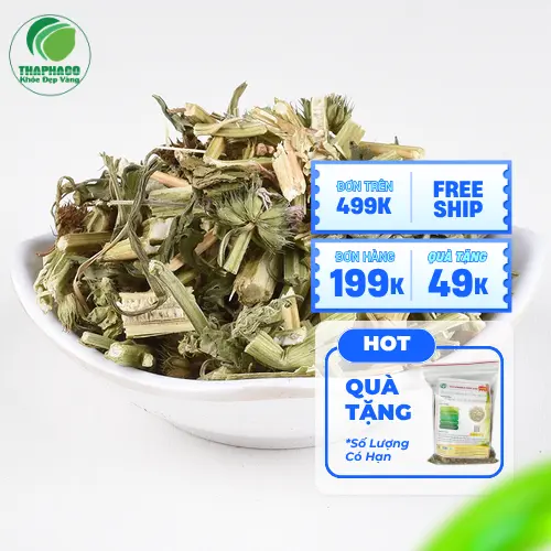 Hình ảnh cây ích mẫu sấy khô chất lượng từ Thaphaco