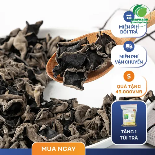 Mộc nhĩ khô THAPHACO đóng gói tiện lợi