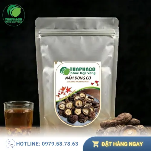 Nấm đông cô khô chất lượng cao tại THAPHACO