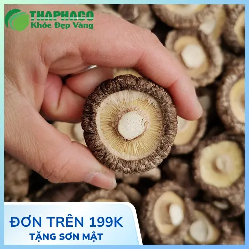 Nấm đông cô sấy khô bổ sung dinh dưỡng
