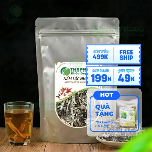 Nấm lộc nhung dùng cho món chay