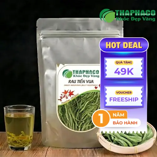 Rau tiến vua khô nguyên bản