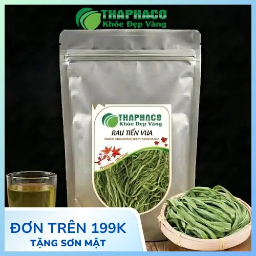 Hình ảnh rau tiến vua khô tự nhiên tại THAPHACO