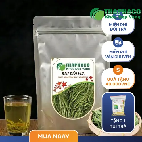 Rau tiến vua khô chưa sơ chế