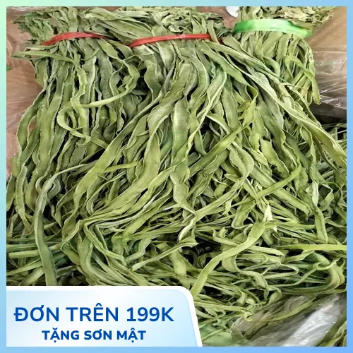 Thành phẩm rau tiến vua khô THAPHACO