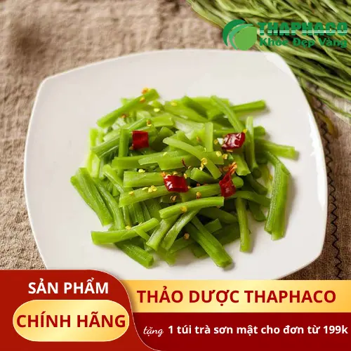Rau tiến vua khô cần được bảo quản đúng cách