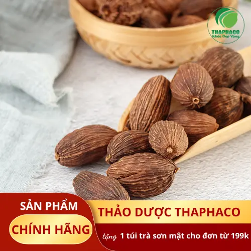 Thảo quả khô tự nhiên, quả to đều, màu nâu sẫm, vỏ nhăn đặc trưng.