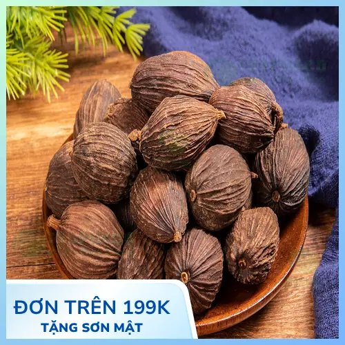 Thảo quả sau khi rang giúp hương vị món ăn thêm đậm đà
