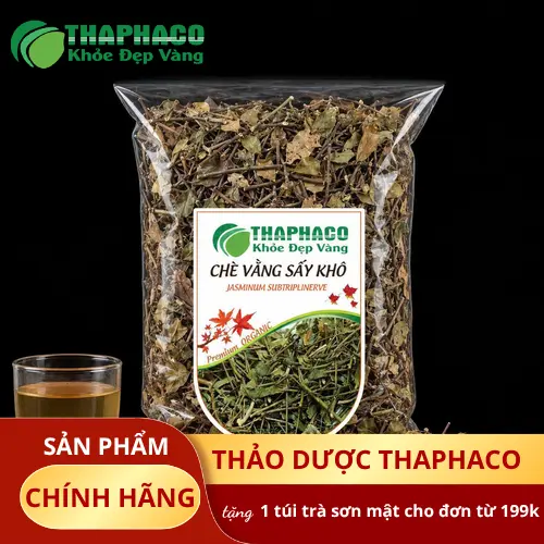 Chè vằng khô loại 1 THAPHACO được tuyển chọn kỹ lưỡng từ nguồn nguyên liệu sạch.
