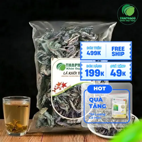 Lá Khôi Tía khô chất lượng