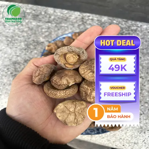 Thành phần dinh dưỡng nấm đông cô