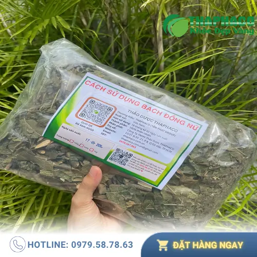 Quy trình sản xuất Bạch Đồng Nữ sấy khô THAPHACO