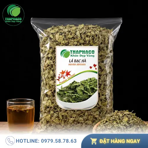 Lá bạc hà khô THAPHACO được tuyển chọn kỹ lưỡng