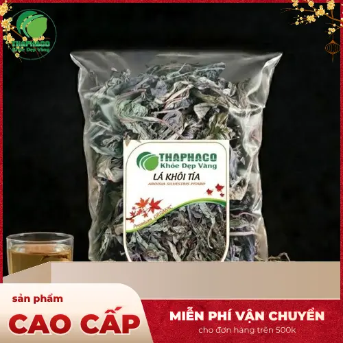 Lá khôi tía khô tự nhiên