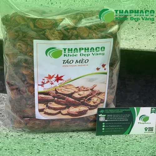 Hình ảnh trà táo mèo được pha sẵn trong ly