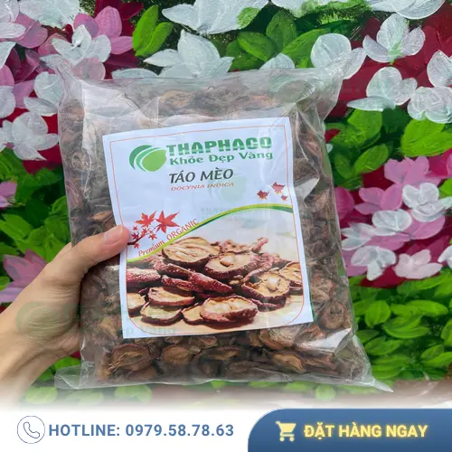 Liên hệ THAPHACO để mua táo mèo sấy khô