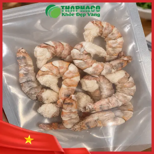 Tôm sú sấy thăng hoa chất lượng cao giữ trọn dưỡng chất