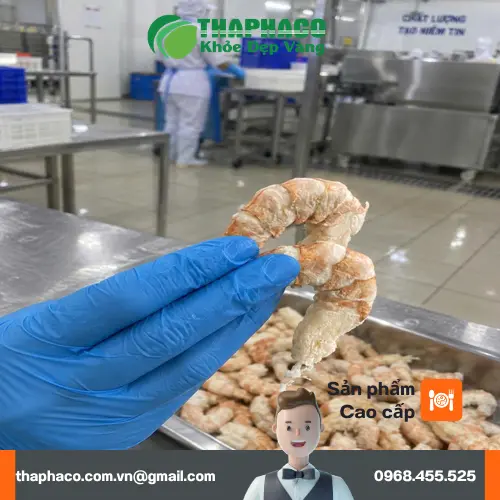 Tôm sấy thăng hoa chất lượng cao giữ trọn hương vị tự nhiên