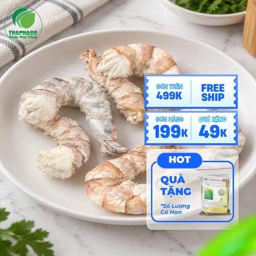 Quy trình sản xuất tôm thăng hoa hiện đại