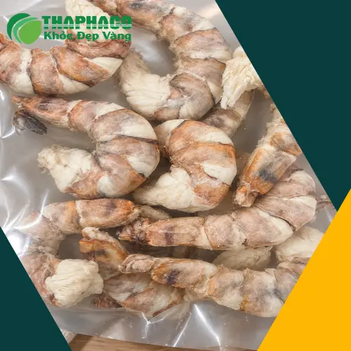 Hộp đựng tôm sấy thăng hoa bảo quản cẩn thận