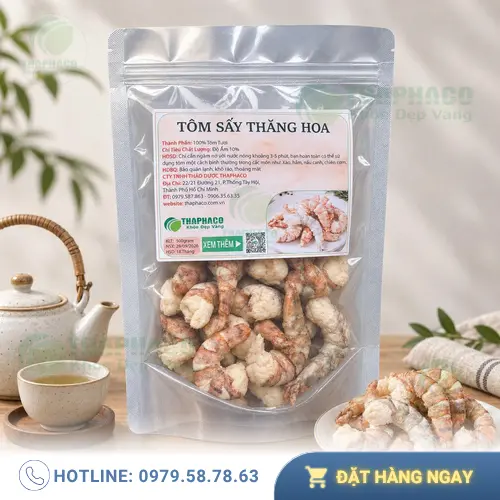 Kho phân phối tôm sấy thăng hoa sỉ lẻ