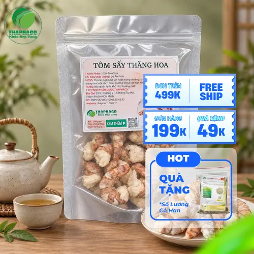 Lựa chọn tôm sấy thăng hoa chất lượng cao